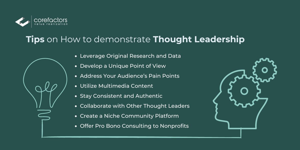 How to Demonstrate Thought Leadership?