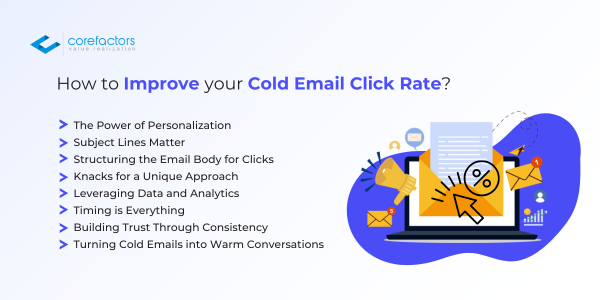 Ways to improve cold email click rate