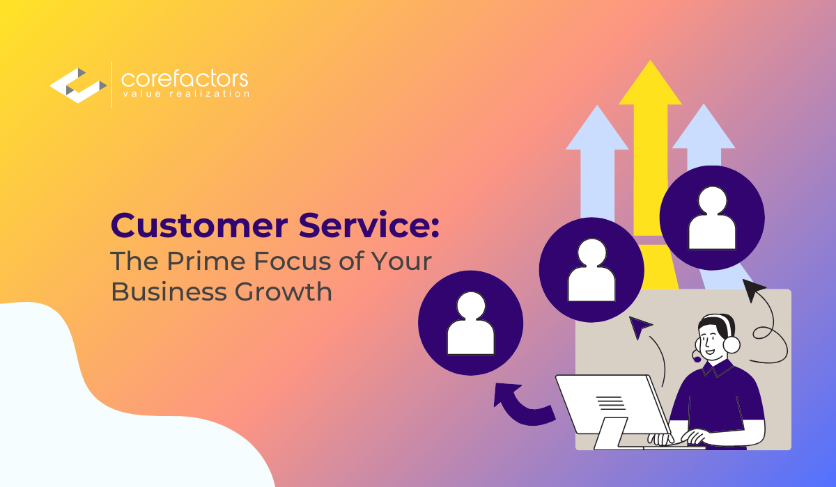 Customer service as the prime focus of business growth- blog banner