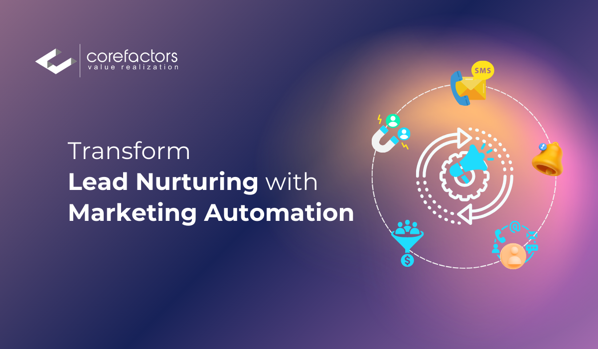 Transform lead nurturing with marketing automation - blog banner image